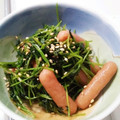 きゃな≡☆'s cooksnap of when they made 豆苗を美味しく＊豆苗の鶏がら胡麻油炒め.
