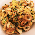 クックS84US3☆'s cooksnap of when they made ちくわとネギの炒り玉子.