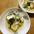 ☆こまっと☆'s cooksnap of when they made こんがり厚揚げの和風あんかけソースがけ！.