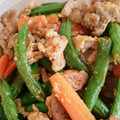 haruママ♪'s cooksnap of when they made いんげんと豚肉のみそ炒め.
