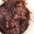 あたむ❤189's cooksnap of when they made レンジで簡単おから片栗粉ココア餅ケーキ風.