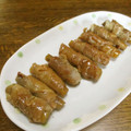 ジョングレ's cooksnap of when they made 肉巻きごぼうの煮物.