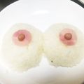 やまぐち∞もっこ's cooksnap of when they made オッパイおにぎり.