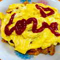 かなぴあ's cooksnap of when they made ⭐️５分で出来る簡単ふわとろオムライス！.