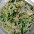クックVFFQB4☆'s cooksnap of when they made 節約!簡単!豆苗ともやしのサッパリナムル.