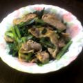 kakichiyo's cooksnap of when they made 小松菜と豚肉の塩昆布炒め.