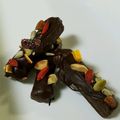 水玉ひよこ's cooksnap of when they made ナッツなウエハースチョコ.
