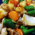 わんこニャン's cooksnap of when they made じゃが芋と豚肉の甘辛炒め.