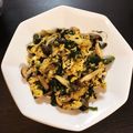 shorooms's cooksnap of when they made ＊美味しい＊ほうれん草の卵炒め.