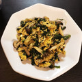 shorooms's cooksnap of when they made ＊美味しい＊ほうれん草の卵炒め.