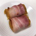 ★ゆっくんはっくん★'s cooksnap of when they made かぼちゃ煮リメイク♪　かぼちゃベーコン☺.