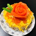 クック0MDO1W☆'s cooksnap of when they made 【父の日に】サーモンとイクラの寿司ケーキ.