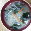 Tokubai42's cooksnap of when they made 豆腐ともやしのスープ☆.