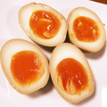 じゅっちャんママ's cooksnap of when they made 半熟 酢たまご（味付け卵）.