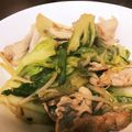 クック70IUIV☆'s cooksnap of when they made 豚肉と白菜のポン酢炒め.