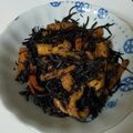 Mαru☆'s cooksnap of when they made ごま油で！ひじきの炒め煮（作り置き）.