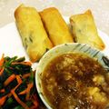 チョコひーちゃん♪'s cooksnap of when they made 簡単激ウマ！こまぎれ牛肉とニラ春巻.
