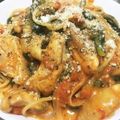ずぼらﾁｬﾝ♡55's cooksnap of when they made 簡単✤濃厚✤トマトクリームパスタ.