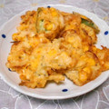 ＠迷子＠'s cooksnap of when they made コーンと玉ねぎとシラスのかき揚げ。.