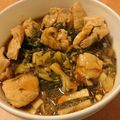 略してぶくま's cooksnap of when they made チンゲン菜と鶏モモ肉のオイスター炒め.
