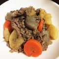 ＹＫＮ４．３'s cooksnap of when they made 牛肉と大根 こんにゃくの煮物.