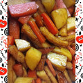 Emiii28's cooksnap of when they made ✩じゃがいもとちくわの煮物✩.