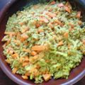 Mameyakko's cooksnap of when they made ♬我が家のカレーチャーハン♬.