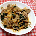 しーも♪'s cooksnap of when they made ご飯がススム☆豚キムチ炒め.