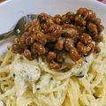 とろーるる's cooksnap of when they made お茶漬けの素で簡単！納豆卵クリームパスタ.