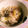 おかずさん88's cooksnap of when they made 簡単＊和食♪鶏ささみと白菜しめじの味噌煮.
