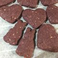 たると0617's cooksnap of when they made 簡単！紅芋とピーナッツのさくさくクッキー.