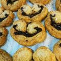 kong★'s cooksnap of when they made 簡単！ハート♡のチョコパイ.