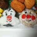 S☆Rまま's cooksnap of when they made ＊キャラ弁＊とても簡単!!おむすびまん♪.