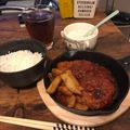 のんびりテンテン's cooksnap of when they made ぱぱも子供も大好き★基本のハンバーグ★.