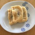 ankoco's cooksnap of when they made 油揚げがサクッ！あんバター塩パン風おやつ.