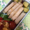 tikariri's cooksnap of when they made 受験生の弁当豚ロース味噌漬(๑･⋖⋗･).