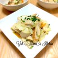 YUH♡ママ's cooksnap of when they made ☆簡単☆白菜と高野豆腐の炒め煮.