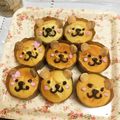 いそiso's cooksnap of when they made キャラスイーツ＊くまちゃんマフィン♡.
