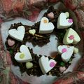 まりmary's cooksnap of when they made ホワイトデーに簡単可愛いハートのリース.
