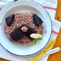 みきぐま's cooksnap of when they made 豆腐クリームでチョコデコレーション！！.