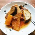 むーみっと's cooksnap of when they made 【とろとろ】長芋と茄子とひき肉の餡.