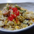 ちくわ君's cooksnap of when they made ＊ランチに＊竹輪のチャーハン＊.