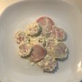 ラクラクダ's cooksnap of when they made 簡単！美味！赤蕪とかまぼこの漬物サラダ.