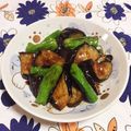 ゆにこーん☆'s cooksnap of when they made 田舎の味✿なすとピーマンの油みそ炒め.