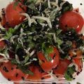 クックPE9M56☆'s cooksnap of when they made 夏さっぱり☆トマトと青じそのじゃこサラダ.