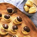 ゆっぴーい's cooksnap of when they made 卵２個でプチシュークリーム.