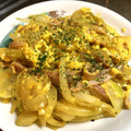 キス・デ・ガール's cooksnap of when they made 時間、お金節約！ハムと玉ねぎの卵炒め.