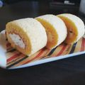 mikumo6199's cooksnap of when they made ふわふわプチロールケーキ.