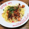 asutaro☆'s cooksnap of when they made 梅かつおの大葉パスタ.