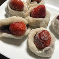 なてぃてぃ's cooksnap of when they made 白玉粉でいちご大福（レンジで簡単）.